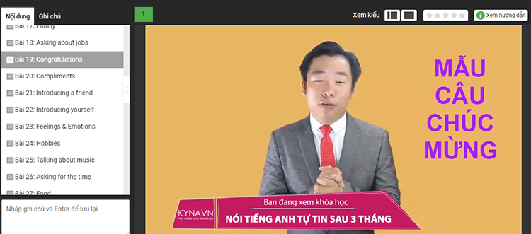 Khóa Học Nói Tiếng Anh Tự Tin Sau 3 Tháng KYNA NN15