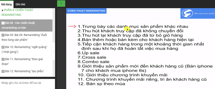 Khóa Học Remarketing - Tuyệt Chiêu Thúc Đẩy Doanh Số Theo Cấp Số Nhân KYNA MKT45