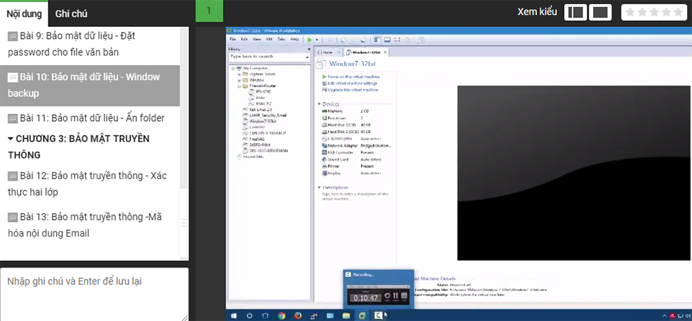 Khóa Học An Ninh Mạng Cho Enduser KYNA IT09