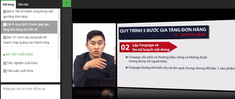 Khóa Học Tối Ưu Chi Phí Quảng Cáo Facebook Để Đạt 50-100 Đơn Hàng / Ngày KYNA MKT36