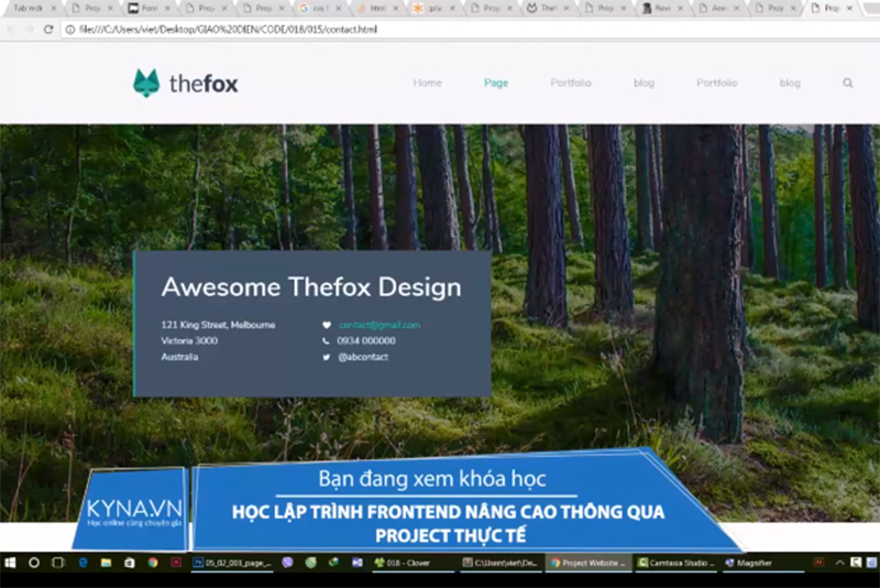 Khóa Học Học Lập Trình Frontend Nâng Cao Thông Qua Project Thực Tế (Bootstrap Nâng Cao) KYNA IT05