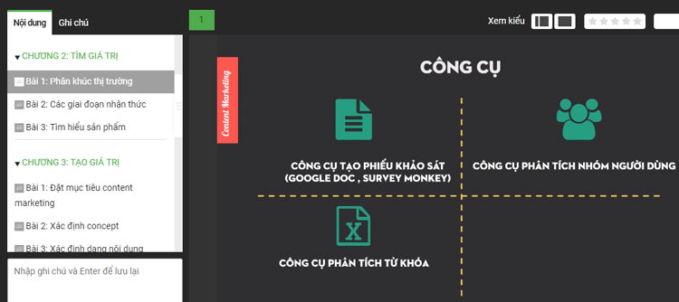 Khóa Học Xây Dựng Và Triển Khai Chiến Lược Content Marketing Hiệu Quả KYNA MKT25