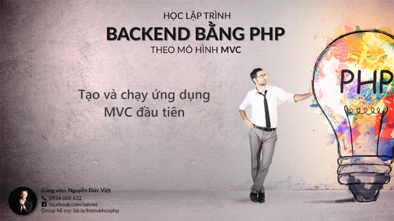 Khóa Học Lập Trình Backend Cho Website Bằng PHP/MYSQL Theo Mô Hình MVC KYNA IT06