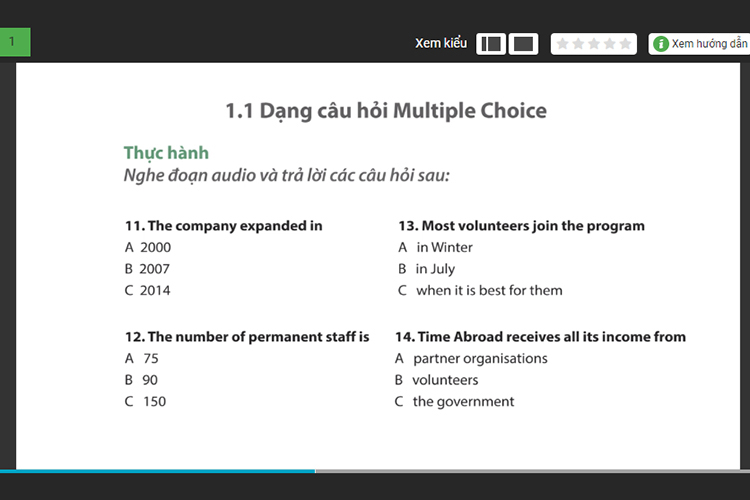 Khóa Học Bí Quyết Chinh Phục Ielts Listening And Speaking 7.5 KYNA NN22