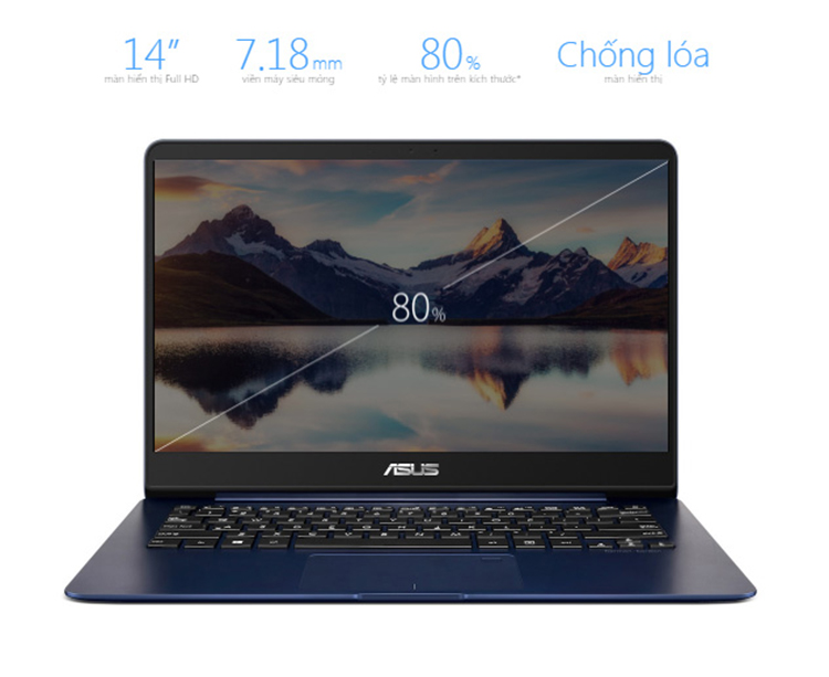 Laptop Asus ZenBook UX430UN-GV097T Core i7-8550U/Win10 (14 inch)
