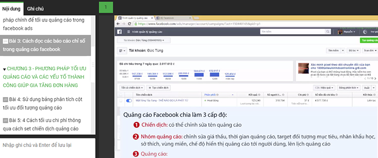 Khóa Học Tối Ưu Chi Phí Quảng Cáo Facebook Để Đạt 50-100 Đơn Hàng / Ngày KYNA MKT36