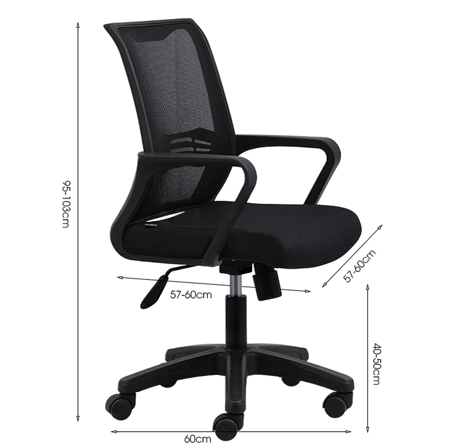 Ghế Lưới Văn Phòng IB1016 - Đen Ghế Lưới Văn Phòng IB1016 - Đen