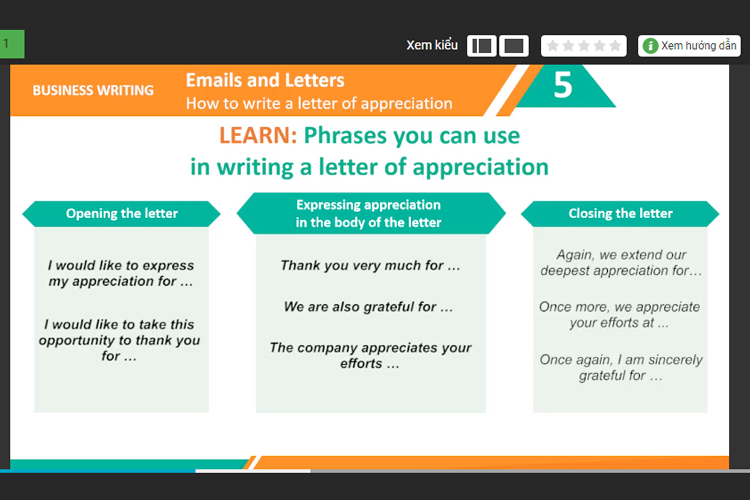 Khóa Học Business Writing - Luyện Viết Các Mẫu Thư Tín Tiếng Anh Công Sở KYNA NN08